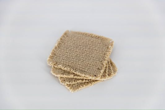 Natural Colored Coaster Set